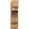 Ekena Millwork Balboa Block Rough Sawn Outlooker, Western Red Cedar, 8"W x 28"D x 28"H OUT08X28X28BOA05RWR - alternate 3